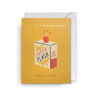 You're a Firecracker! | Ruby Taylor | Mini Good Luck Card